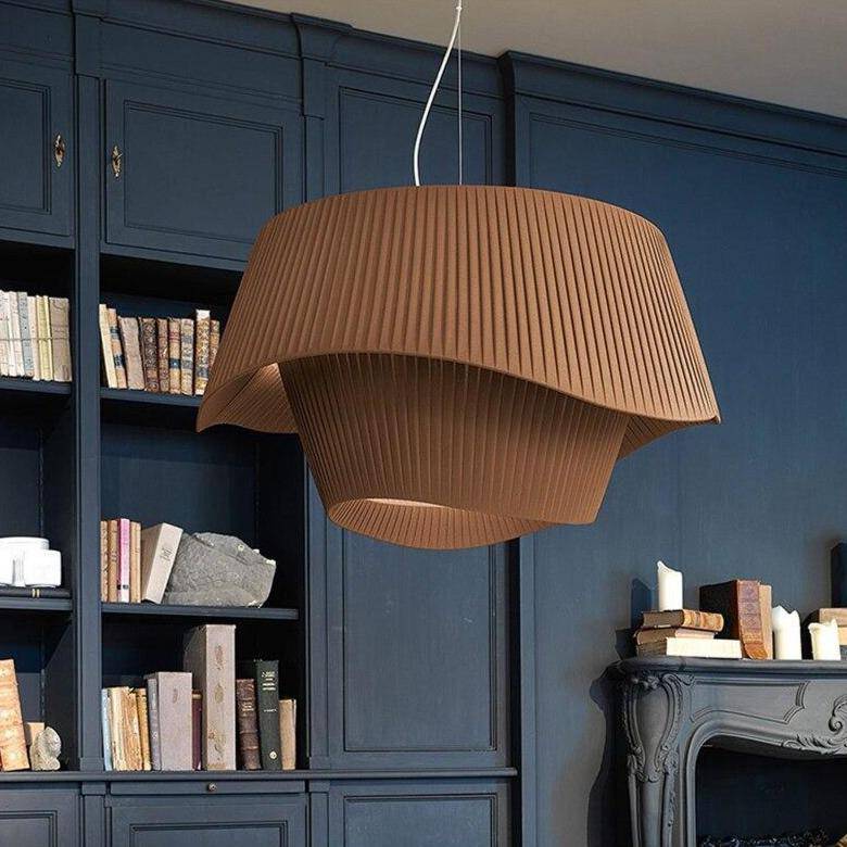 Suspension design à LED blanche style Fabric - vue 2 sur 5