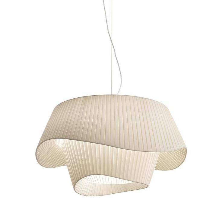Suspension design à LED blanche style Fabric - vue 5 sur 5