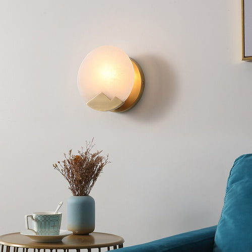 Applique murale moderne en forme de rond luxe Tamira - vue 2 sur 4