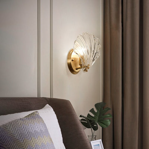 Applique murale moderne LED en forme de coquillage Shelly - vue 5 sur 7