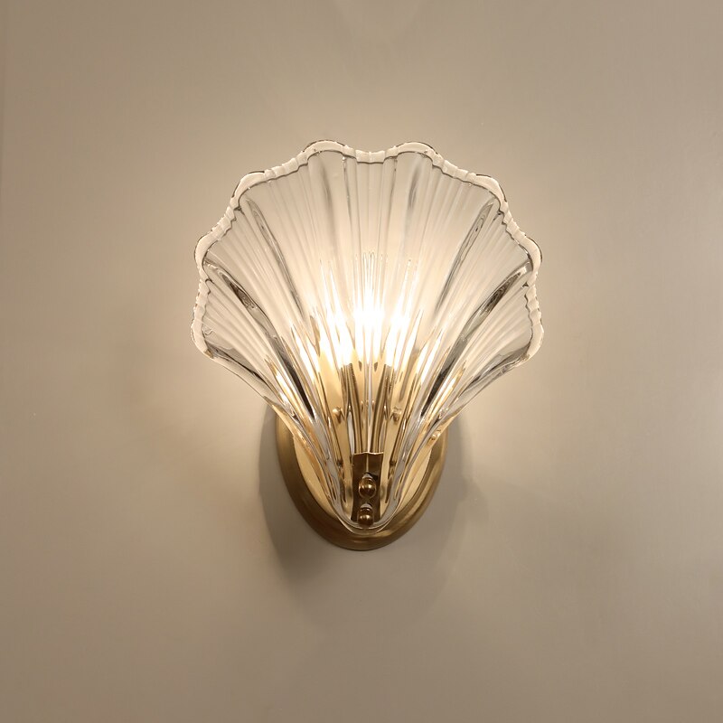 Applique murale moderne LED en forme de coquillage Shelly - vue 6 sur 7