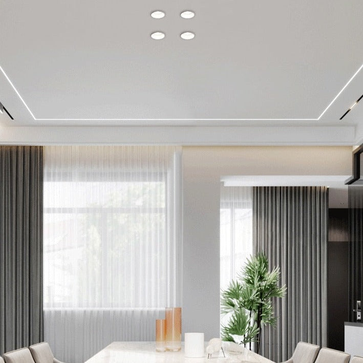 Spot moderne LED angle réglable à 24° et anti-éblouissement Elba - vue 4 sur 7