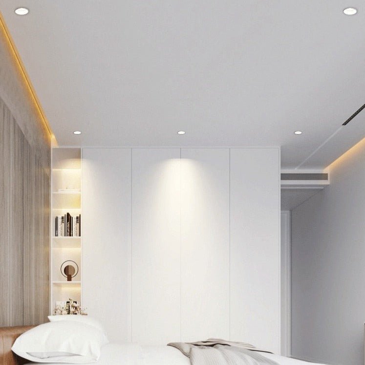Spot moderne LED angle réglable à 24° et anti-éblouissement Elba - vue 2 sur 7