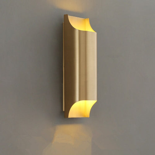 Applique murale moderne LED en forme de lingot d'or Xanat - vue 3 sur 17