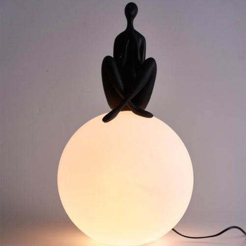 Lampe à poser LED style art déco avec silhouette Bloomie - vue 4 sur 8