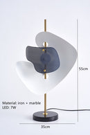 Lampe à poser design LED forme abstraite Cira