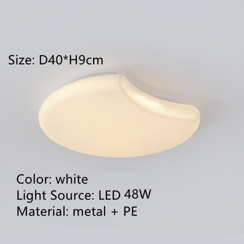 Plafonnier moderne LED avec des formes arrondies Yedra - vue 4 sur 5