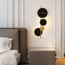 Applique murale LED moderne avec horloge Scony