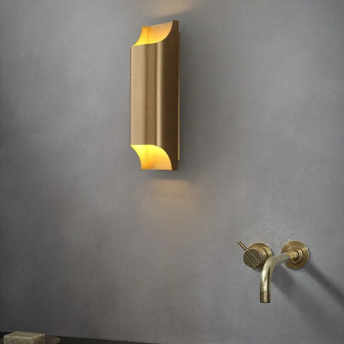 Applique murale moderne LED en forme de lingot d'or Xanat - vue 12 sur 17