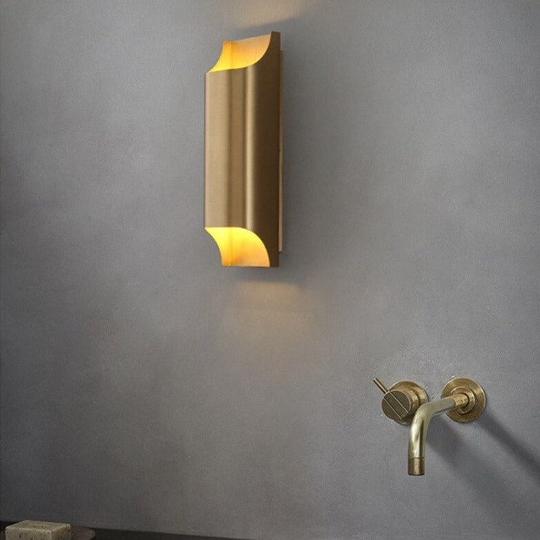 Applique murale moderne LED en forme de lingot d'or Xanat - vue 11 sur 17