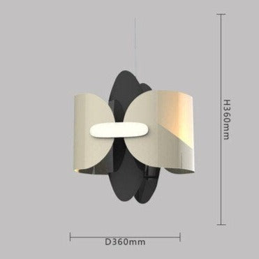 Suspension design en forme de papillon abstrait Kimberly - vue 6 sur 6