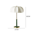 Lampe à poser moderne abat-jour en forme de dome Rita