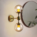 Applique murale moderne en verre fumé Shonda