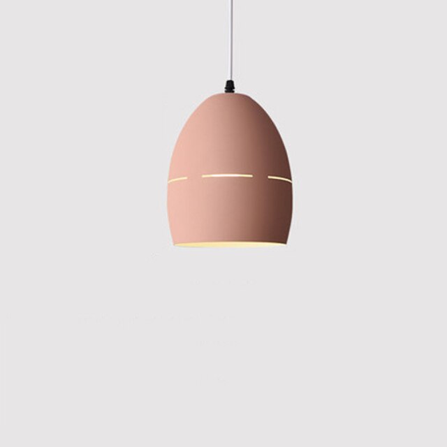 Suspension moderne LED avec abat-jour en métal arrondi Emmy - vue 8 sur 9
