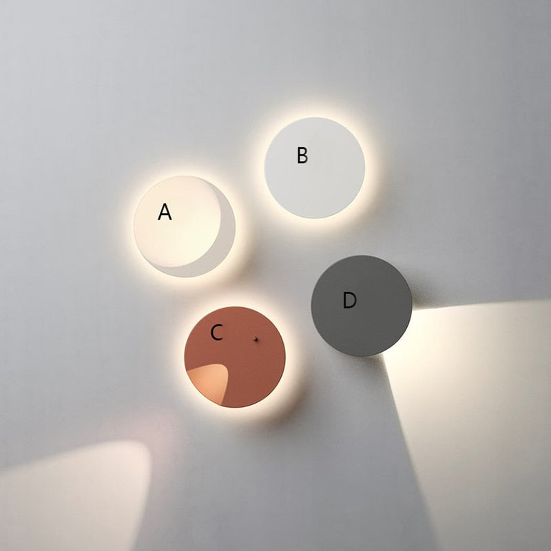 Applique murale design circulaire LED minimaliste Siera - vue 8 sur 11