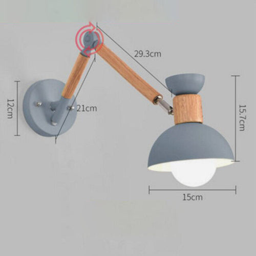 Applique murale moderne en bois et métal Garenne (plusieurs modèles) - vue 11 sur 21