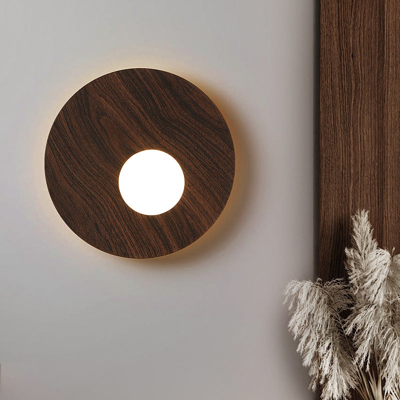 Applique murale design LED en métal rond Levy - vue 2 sur 8