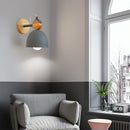 Applique murale moderne avec support en bois nordic Lyra