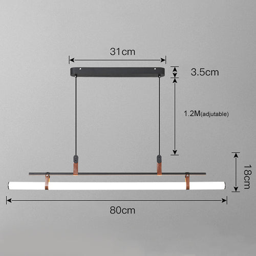 Suspension moderne minimaliste LED Cassy - vue 7 sur 9