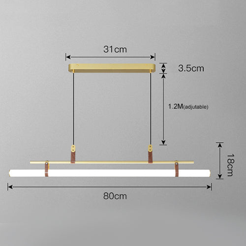 Suspension moderne minimaliste LED Cassy - vue 9 sur 9