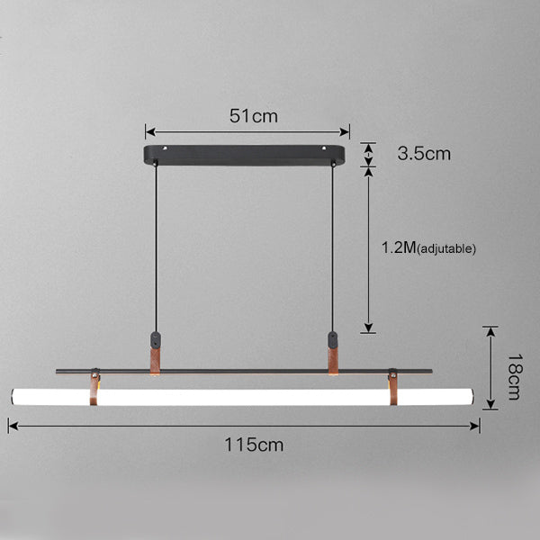 Suspension moderne minimaliste LED Cassy - vue 7 sur 9