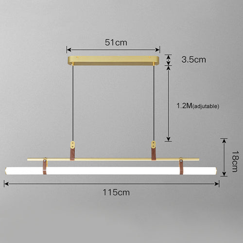Suspension moderne minimaliste LED Cassy - vue 10 sur 9