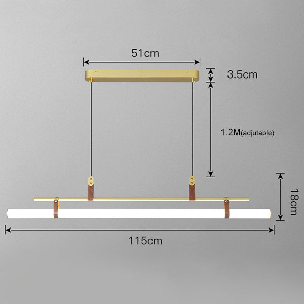 Suspension moderne minimaliste LED Cassy - vue 9 sur 9