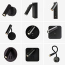 Applique murale moderne LED avec base de différentes formes Auby