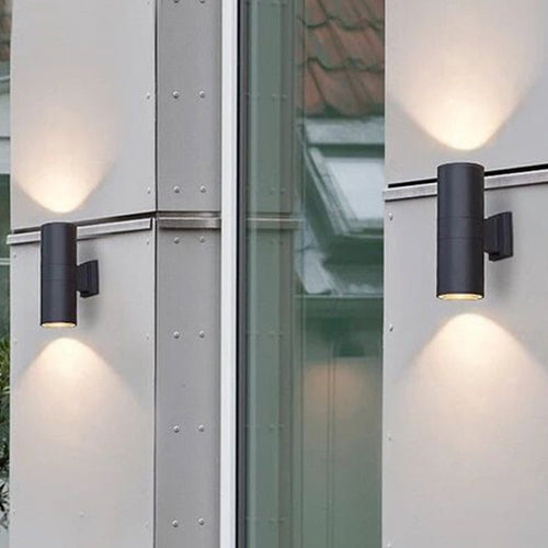 Applique murale avec forme géométrique en métal noir Mathurin - vue 6 sur 20
