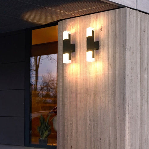 Applique murale avec forme géométrique en métal noir Mathurin - vue 10 sur 20