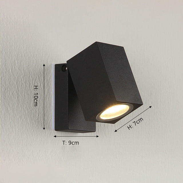 Applique murale avec forme géométrique en métal noir Mathurin - vue 20 sur 20
