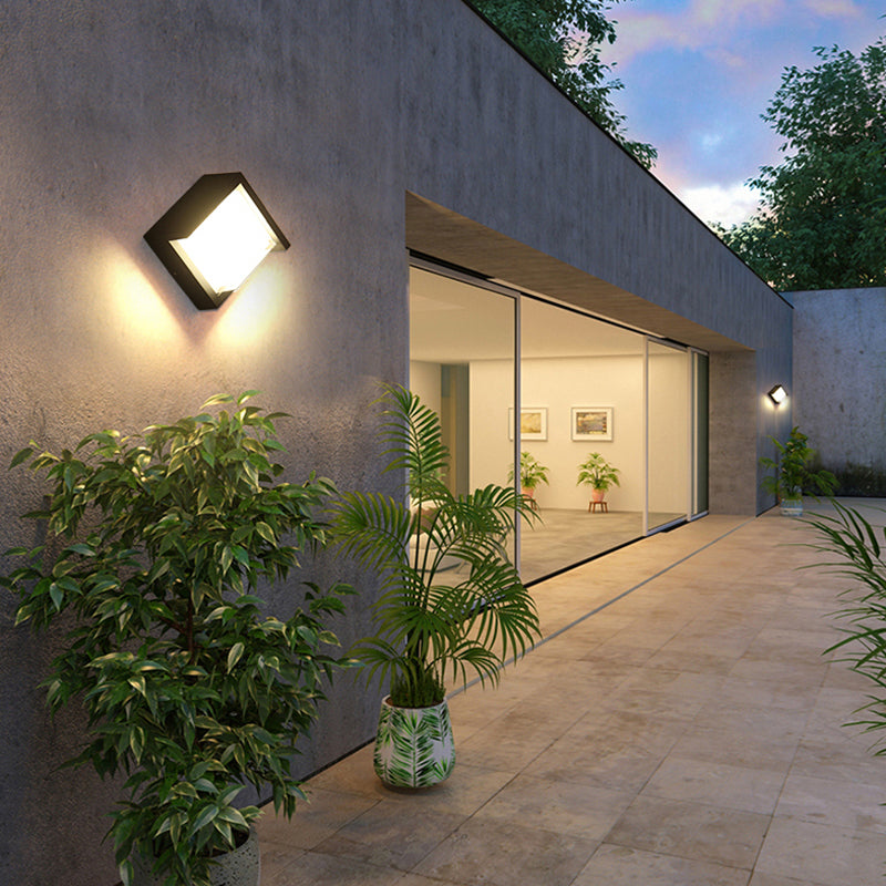 Applique murale design LED résistant à l'humidité Aliénor - vue 6 sur 17