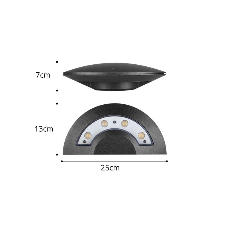 Applique murale design LED résistant à l'humidité Aliénor - vue 11 sur 17