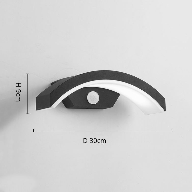 Applique murale design LED résistant à l'humidité Aliénor - vue 8 sur 17