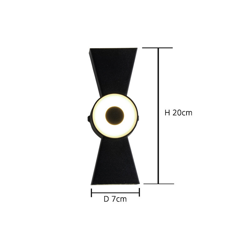 Applique murale design LED résistant à l'humidité Aliénor - vue 9 sur 17