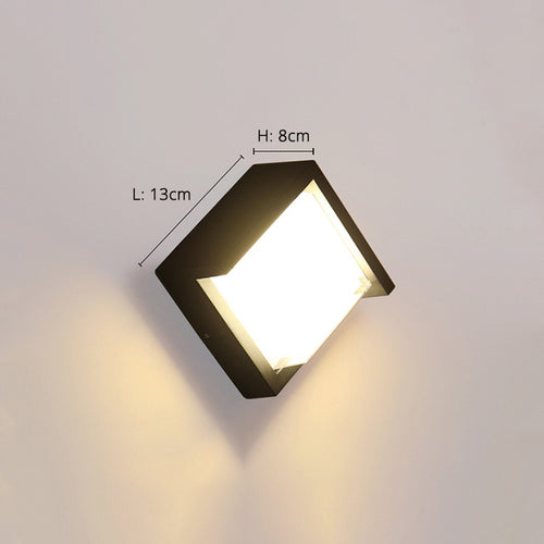 Applique murale design LED résistant à l'humidité Aliénor - vue 14 sur 17