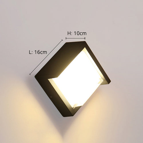 Applique murale design LED résistant à l'humidité Aliénor - vue 15 sur 17