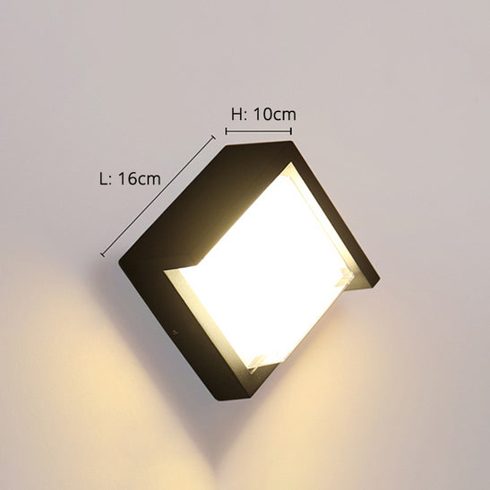 Applique murale design LED résistant à l'humidité Aliénor - vue 14 sur 17