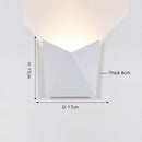 Applique murale design LED résistant à l'humidité Aliénor
