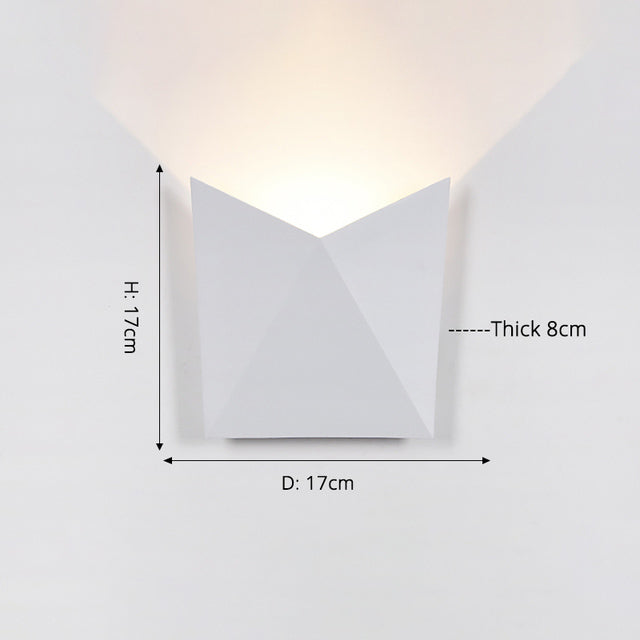 Applique murale design LED résistant à l'humidité Aliénor - vue 16 sur 17
