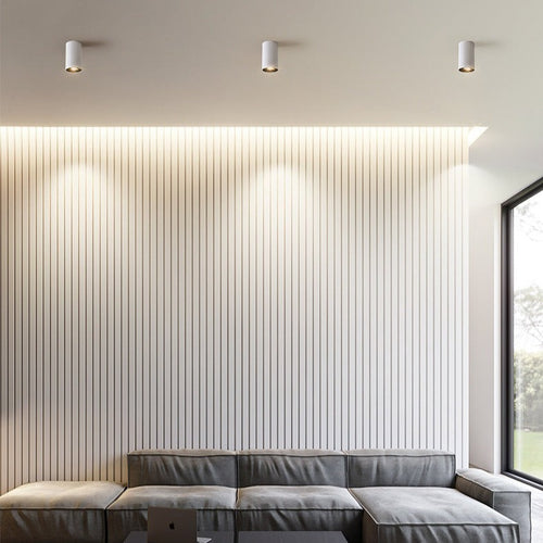 Plafonnier design LED réglable avec différentes formes Hatleen - vue 8 sur 25
