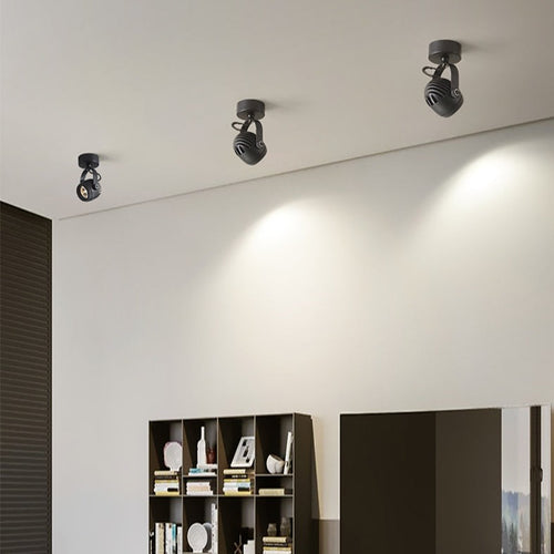 Plafonnier design LED réglable avec différentes formes Hatleen - vue 7 sur 25