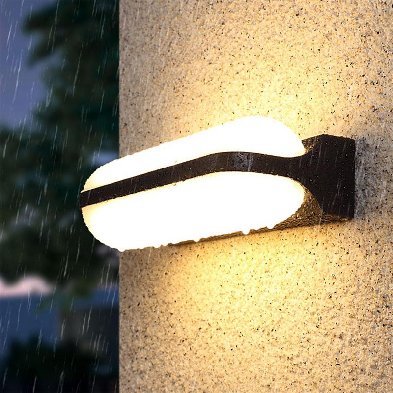 Applique murale moderne pour extérieur résistante à l'eau Rwan - vue 3 sur 19