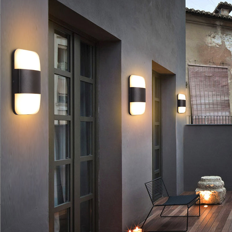 Applique murale moderne pour extérieur résistante à l'eau Rwan - vue 6 sur 19