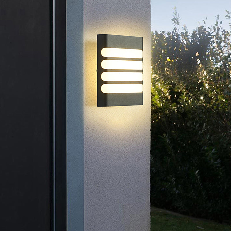 Applique murale moderne pour extérieur résistante à l'eau Rwan - vue 2 sur 19