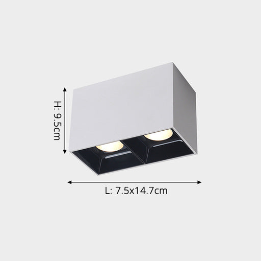 Plafonnier design LED réglable avec différentes formes Hatleen - vue 19 sur 25