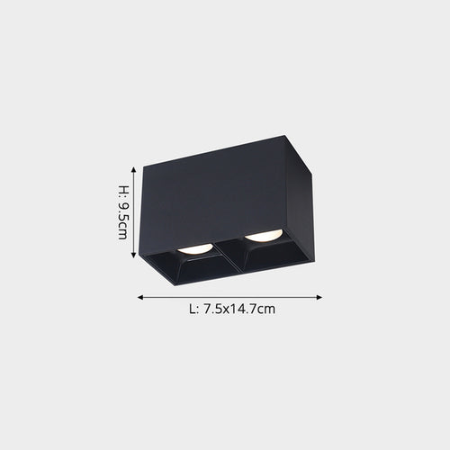 Plafonnier design LED réglable avec différentes formes Hatleen - vue 21 sur 25