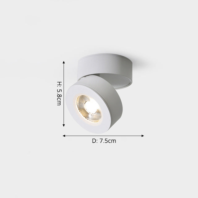 Plafonnier design LED réglable avec différentes formes Hatleen - vue 24 sur 25