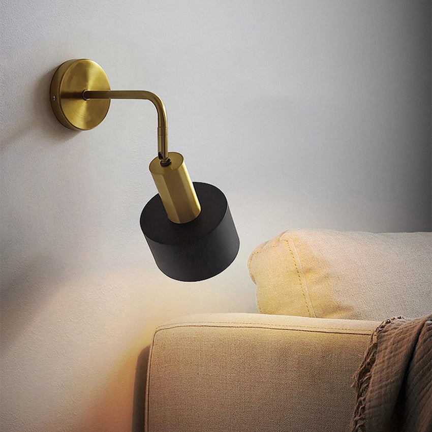 Applique murale industrielle LED en métal style spot Rhea - vue 6 sur 8