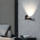Applique murale design LED cylindrique en métal Zion